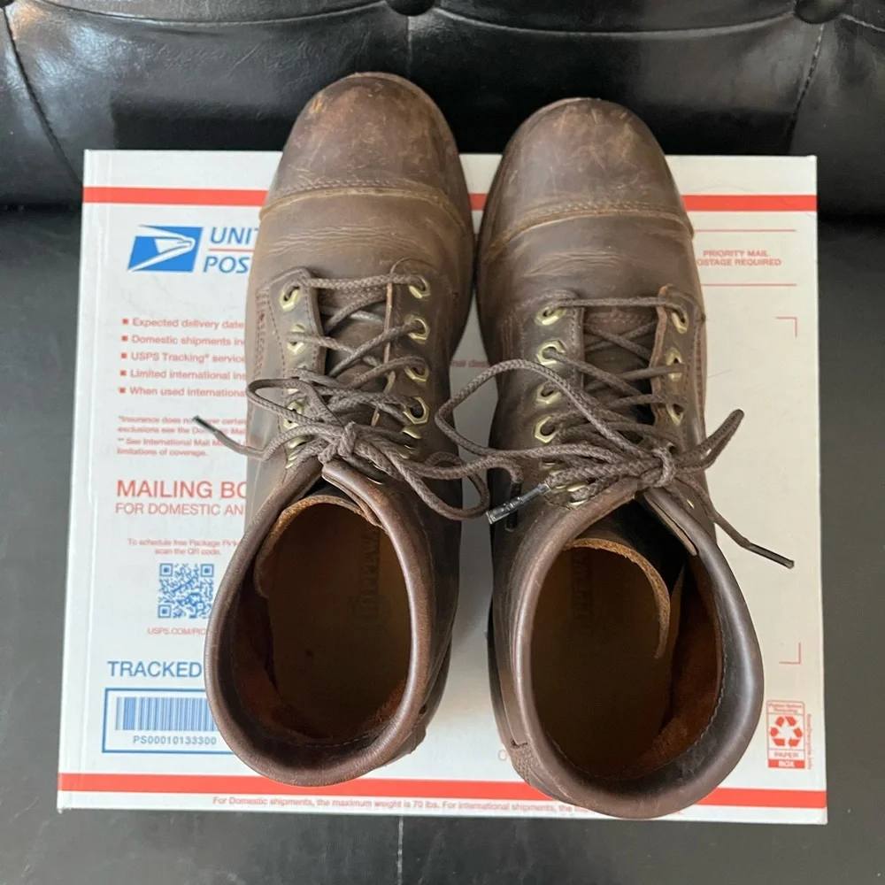 Chippewa x LL Bean Katahdin Iron Works Cap Toe Boots
